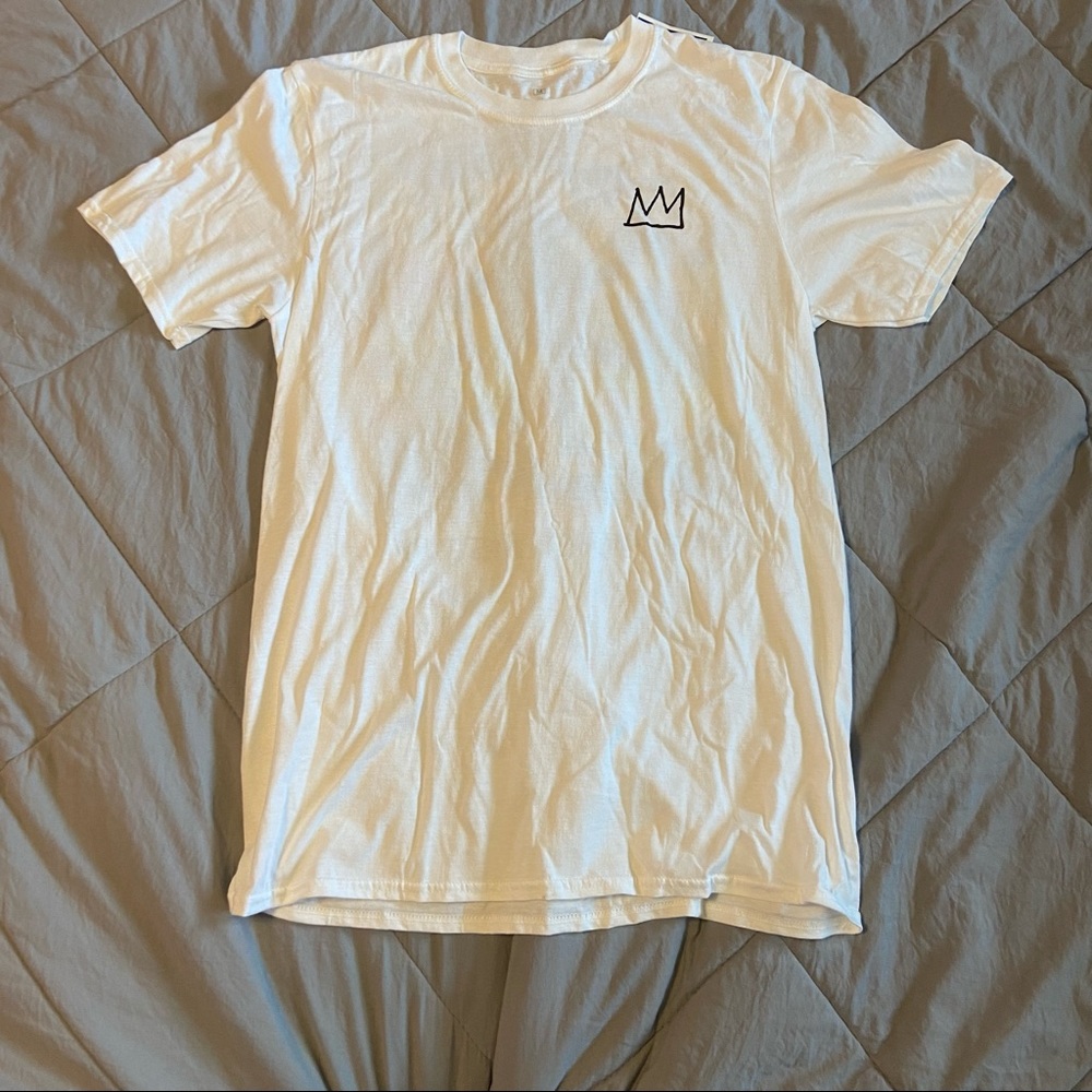 White Jean-Michel Basquiat t-shirt Size Medium